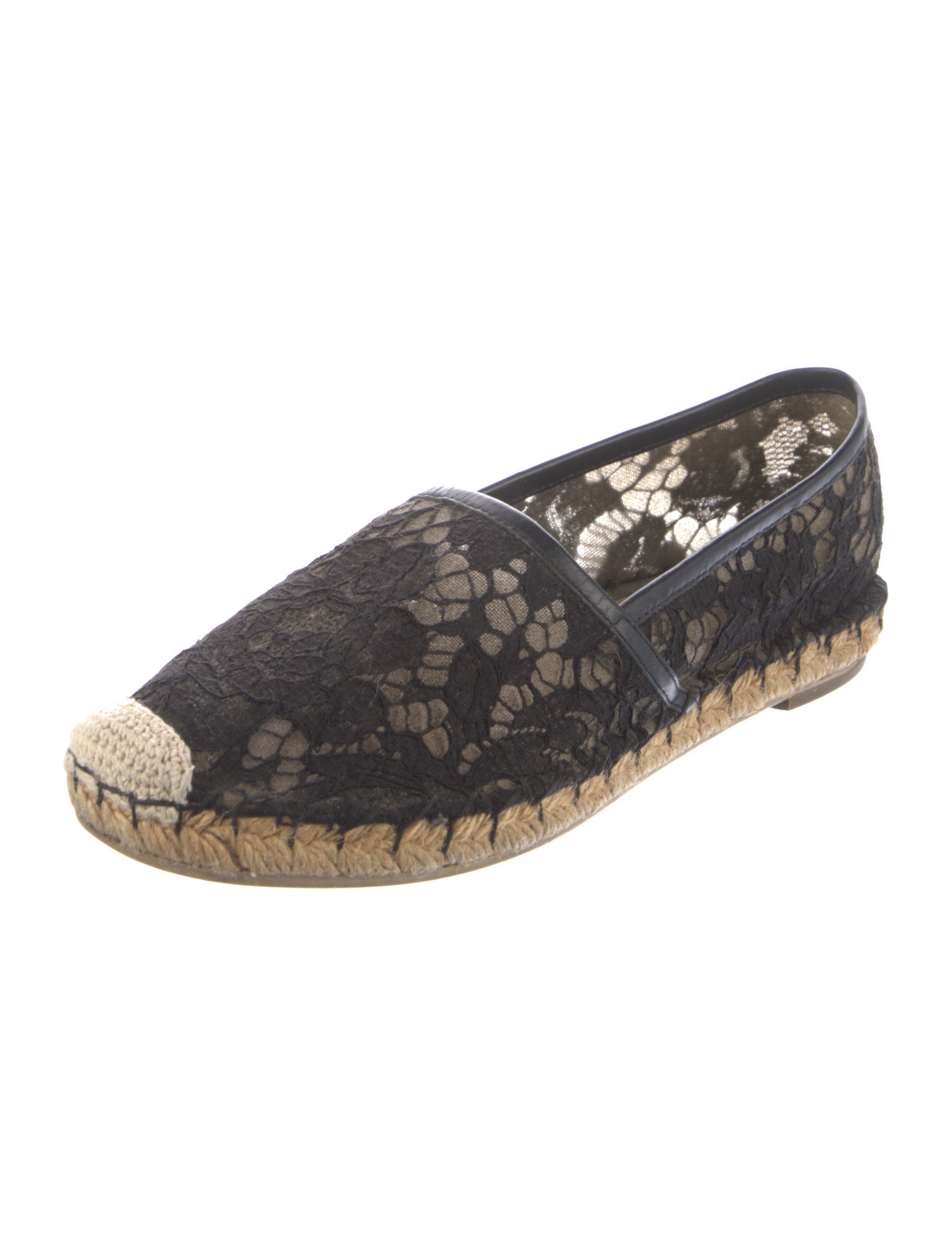 Valentino Lace Lace Pattern Espadrilles